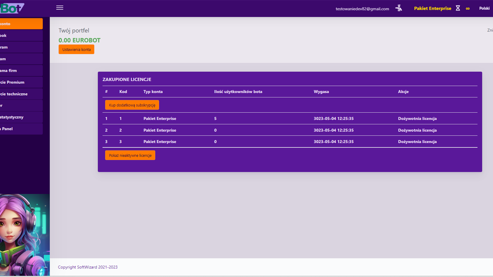 LeadYa dashboard desktop